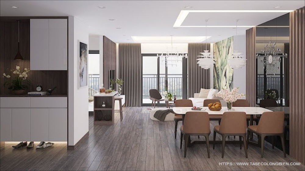 Căn hộ Central Lakeside Trung Văn được thiết kế ngập tràn ánh sáng tự nhiên